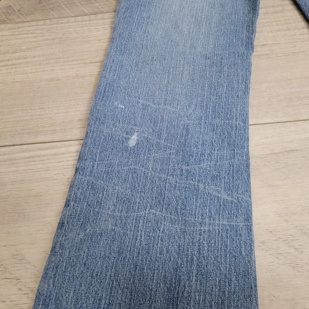 👖Polo‎ Ralph Lauren Stretch Kelly Jean Womens 6/Reg Bootcut Distressed Western